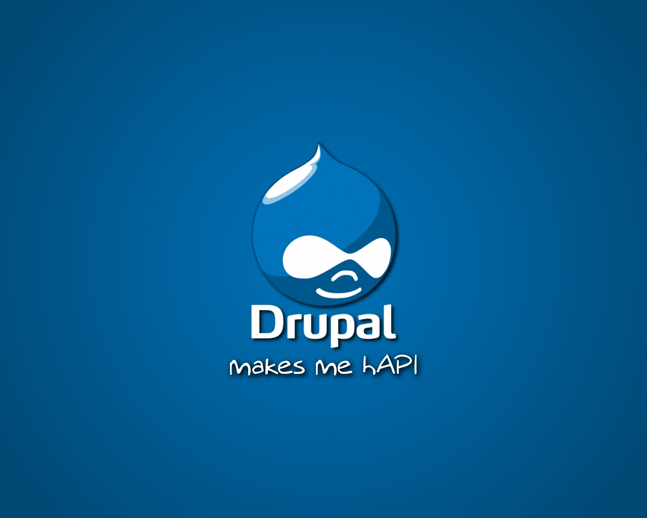 Drupal makes me hAPI